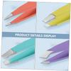 SKISUNO Professional Eyebrow Trimmer Set Clips Brow Tweezers Shaper Scissor Makeup Tool for Women Men view 3