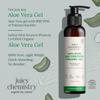 Juicy Chemistry Organic Aloe Vera Gel, 110 ml Multipurpose Gel | Fresh and Soothing | Free from Parabens, Sulphates, Mineral Oils | For Men & Women view 3