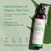Juicy Chemistry Organic Aloe Vera Gel, 110 ml Multipurpose Gel | Fresh and Soothing | Free from Parabens, Sulphates, Mineral Oils | For Men & Women view 4