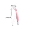 PartyKindom 2pcs Portable Armpit Hair Shaver for Men Women Manual for Safe Hair Removal for Wet Shaving Shower Friendly view 2