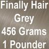 Finally Hair Building Fibers, 456 Grams, 1 Pound Refill. Use your existing shaker container bottle or sprayer. Bottle is not included. Available in 23 colors. (Grey) view 1