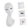 LIFKOME Professional Wig Display Stand Pp Resin Swan Head Model for Hair Accessories view 3