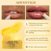 3PCS Turmeric Lemon Lip scrub and Turmeric Lip Balm with Brush Set, Lip Scrubber Exfoliator, Dark Lips Treatment for Smokers, Natural Exfoliator & Moisturizer Cracked, Dull, Reduce Fine Lines Lips view 3