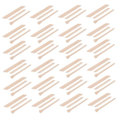 LIFKOME Hair Removal Wax Strips Kit 150pcs Wooden Wax Sticks Applicator for Body Face