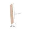 PartyKindom 150pcs Wax Applicator Sticks for Body and Facial Hair Removal Smooth Wooden Waxing Spatulas for Precision Application for Salon and Home Use view 2