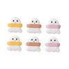 PLAFOPE 6pcs Women's Makeup Powder Puff Blending Sponges for Foundation Dry Wet Use Foundation Powder Puff for Types of Makeup view 1
