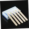 VICASKY 100pcs Wooden Tongue Depressors Spa Home Use Waxing Spatulas Odorless Material view 4