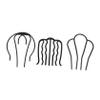 TOVINANNA 3pcs U-shaped Hair Side Combs of Iron Hairpins for Women and Lightweight Hair Clips for Elegant Updos and Everyday Styles view 1