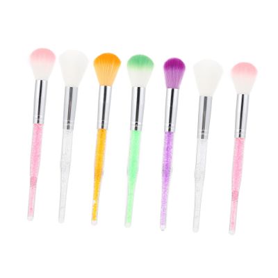 Ipetboom 7pcs Multi-functional Dust Brush Creative Manicure Tool for Nail Cleaning for Salon Diy Use Mixed Colors with Elegant Design