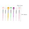 Ipetboom 7pcs Multi-functional Dust Brush Creative Manicure Tool for Nail Cleaning for Salon Diy Use Mixed Colors with Elegant Design view 4