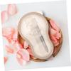 Beatifufu Diy Mask Bowls Brush Set 3 Pieces Facial Mask Tools Easy to Apply Clean Skin Care Beauty Kit Random view 3