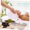 Beatifufu Diy Mask Bowls Brush Set 3 Pieces Facial Mask Tools Easy to Apply Clean Skin Care Beauty Kit Random view 4