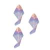 BIUDECO 3pcs Microfiber Dry Hair Cap for Wet Hair Fast Drying Reusable Shower Cap Rainbow Drying Towel Wrap Female Gifts view 1