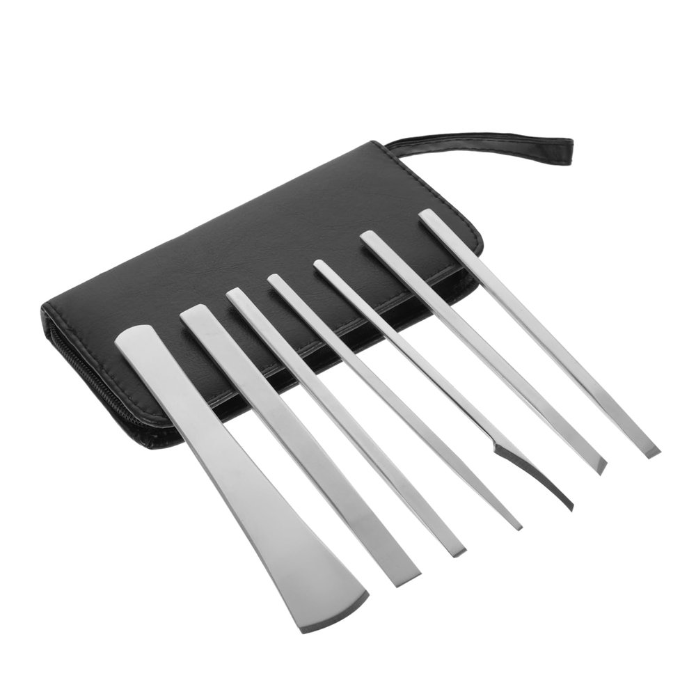 7pcs Pedicure Tool Set with PU Storage Bag for Adults