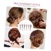 BIUDECO 6pcs Slim Duckbill Hair Clips Alligator Clip Hairpin Fashion Hair Styling for Women Girls view 4
