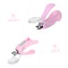 ORFOFE 1pc Boy Girl Magnifying Glass Nail Clipper Ergonomic Nail Care Tool Sakura Durable Fingernail and Toenail Clipper for Safe Use view 3
