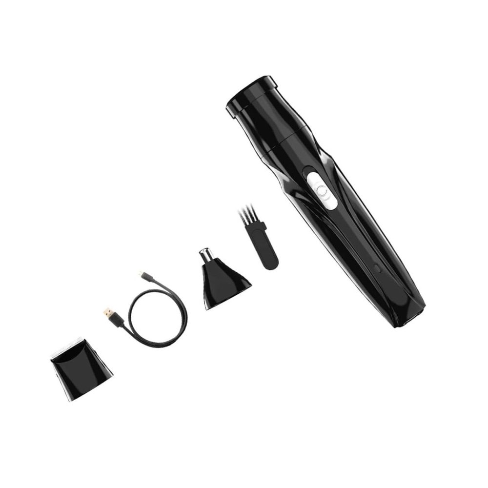 BIUDECO Electric Nose Hair Trimmer with Washable Blades Painless Rechargeable Nose and Ear Hair Clipper Multipurpose Trimmer for Eyebrows and Facial Grooming Durable Material