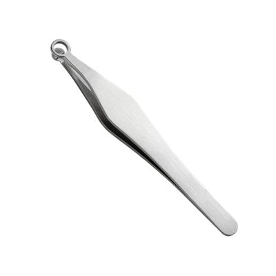Baluue Simple Nose Hair Trimming Tool Stainless Steel Nose Hair Clip Lightweight Brow Trimmer for Men Travel-Friendly