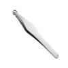 Baluue Simple Nose Hair Trimming Tool Stainless Steel Nose Hair Clip Lightweight Brow Trimmer for Men Travel-Friendly view 1