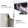 Baluue Simple Nose Hair Trimming Tool Stainless Steel Nose Hair Clip Lightweight Brow Trimmer for Men Travel-Friendly view 4