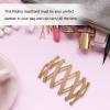 Baluue Hair Jewelry Retractable Pocket 2pcs Anti-slip Headband 3-way Wearing Ideal for Parties and Daily Life view 3