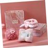 Baluue 3-Piece Absorbent Hair Towel Set Fast Drying Shower Towel Bath Ball Comfortable Microfiber Hairband for Home Use view 4