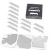 LIFKOME 100pcs Old Folding Razor Blades for Barbershop Stainless Steel Face Cutter for Smooth Shaving and Grooming Portable Easy to Use for Home and Salon view 4