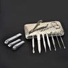 DUYHBAWRS 10 Piece/Set Manicure Pedicure Clippers Kit Nail Care Set Cutter Cuticle Clippers Kit Case Nail Clipper Set view 1