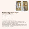 DUYHBAWRS 10 Piece/Set Manicure Pedicure Clippers Kit Nail Care Set Cutter Cuticle Clippers Kit Case Nail Clipper Set view 4