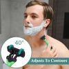 Wovnet 32 Pcs Men's Disposable Razors Bulk 3 Blade Shaving Razors for Sensitive Skin Comfortable Head Shave Valentine Gifts view 4