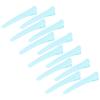 12 Pcs Light Blue Hair Clips for Styling Sectioning, YISSION 3.1 Inch Matte Alligator Hair Clips Hair Barrettes No Crease Duck Billed Hair Clip, Hair Styling Accessories for Women Girls view 1