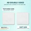 Premium Exfoliating Cotton Pads (120 Count) - 100% Cotton, Extra-Soft and Lint-Free, Durable Squares for Facial, Lip, and Eye Makeup Removal view 4