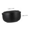 PLAFOPE Men's Shaving Accessory Capacity Stainless Steel Foaming Bowl for Shave Soap Soap Dish for Bar view 2