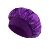 1pcs Satin Bonnet Hair Bonnet For Sleeping,Bonnets For Women With Elastic Soft Band For Hair Care(PURPLE) view 1