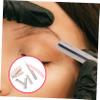 SKISUNO 1set Eyebrow Grooming Shears Eyebrow Trimmer Razor for Travel Facial Hair Remover Makeup Tool Kit view 4