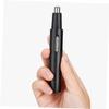 LIFKOME 2-in-1 Electric Nose Hair Trimmer Set Rechargeable Sideburns Razor for Women Nose Hair Remover Round Arch Head Detachable Accessories view 2