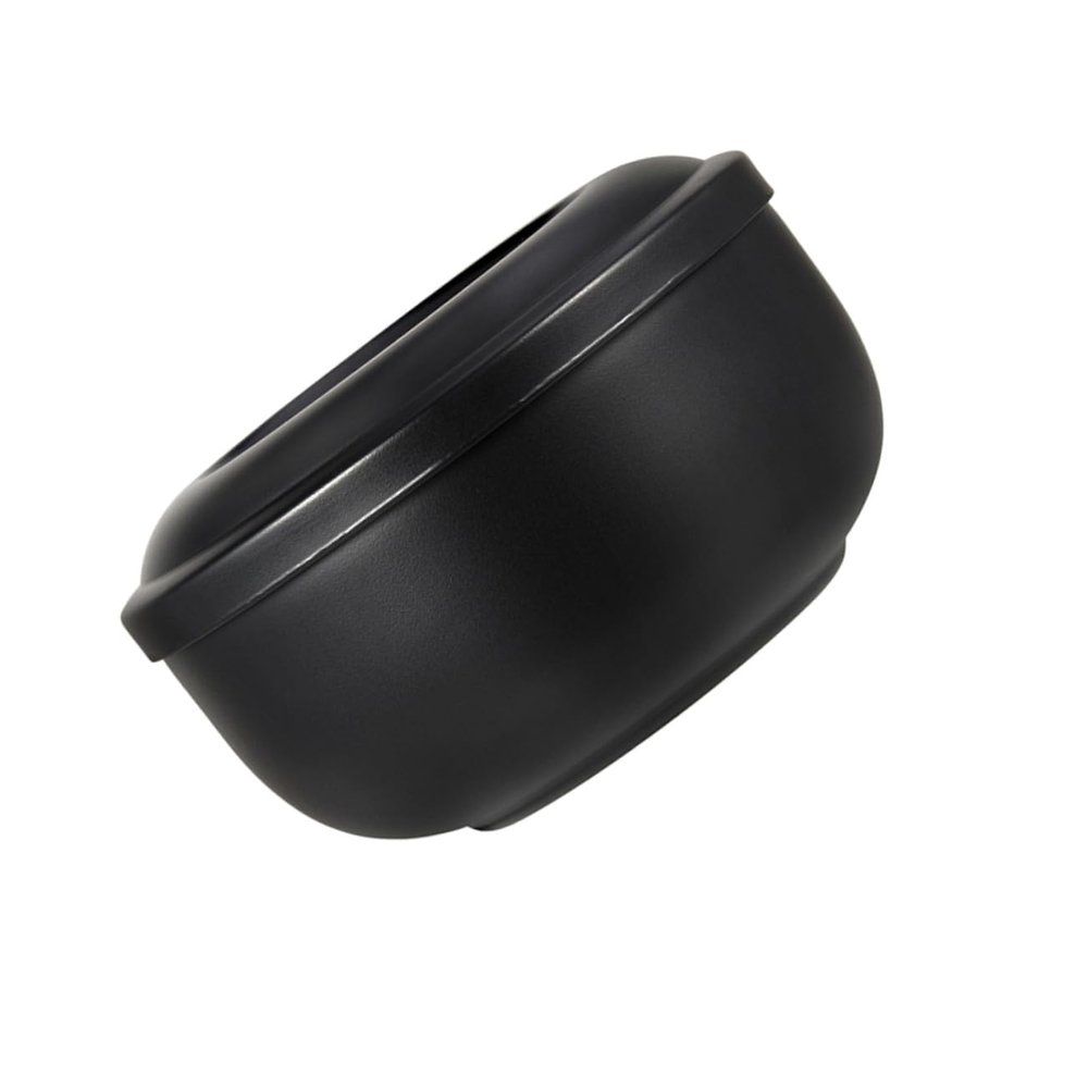 Baluue Barber Shaving Tool Shaving Soap Bowl Lid Large Capacity Safe Material