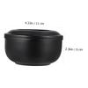Baluue Barber Shaving Tool Shaving Soap Bowl Lid Large Capacity Safe Material view 2