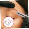 Beatifufu 1set Eyebrow Trimmer Kit Stainless Steel Brow Shaver Replacement Blades Portable Makeup Tool for Precise Eyebrow Grooming and Detailing Safe for Beginners view 3