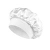 1pcs Satin Bonnet Hair Bonnet For Sleeping,Bonnets For Women With Elastic Soft Band For Hair Care(WHITE) view 1