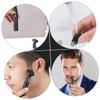 PartyKindom Epify Hair Removal Kit Nose Hair Trimmer Sideburns Razor Trimmer Clipper for Men Women view 3