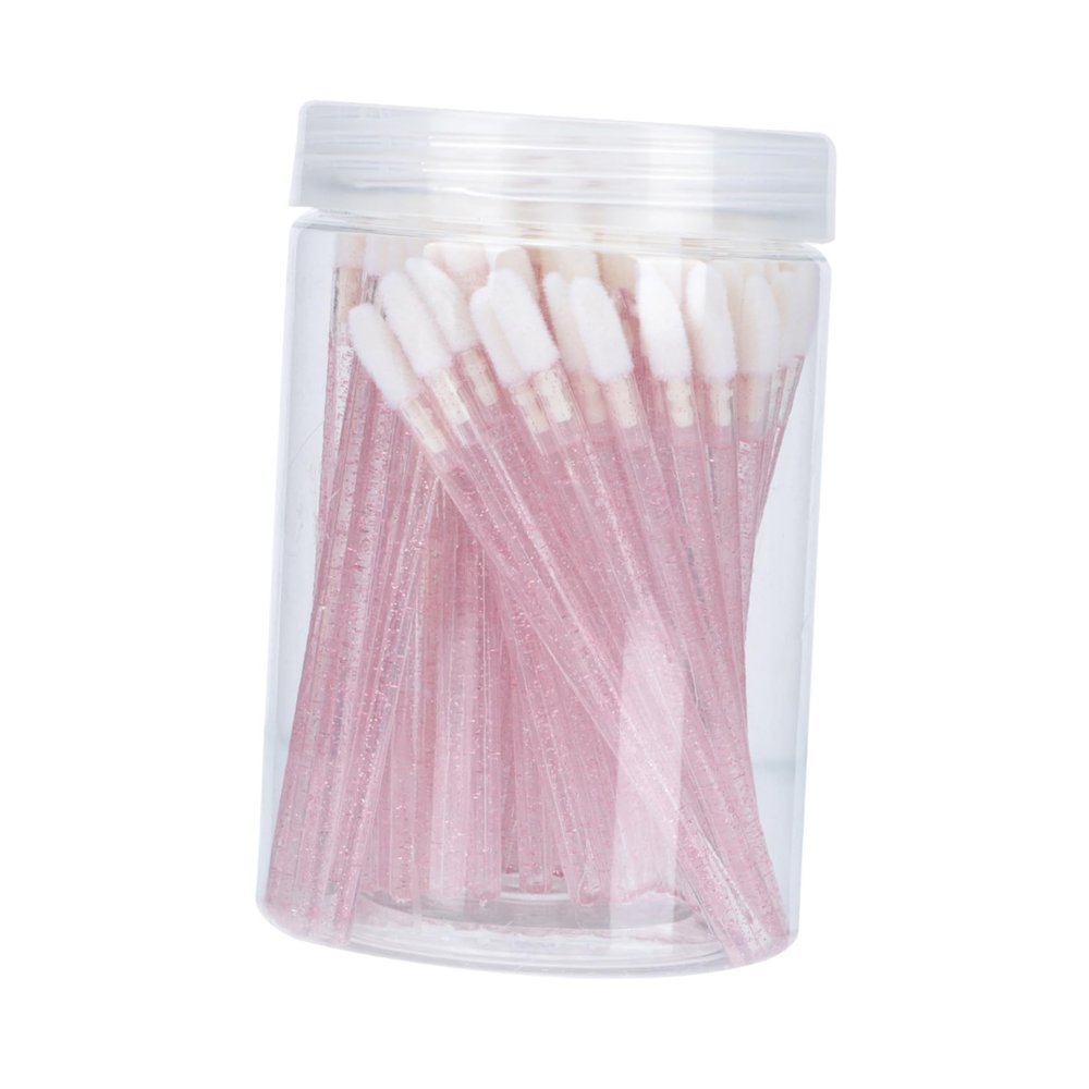 VICASKY 100pcs Multi-functional Lip Brush Kit Lipstick Applicator Sticks for Women Travel Outdoor Makeup Brush