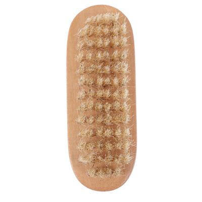 VICASKY 1pc Fingernail Cleaning Brush Nail Brush for Scrubbing Polish Wood Handle
