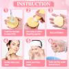 1080 Pcs Compressed Facial Sponges for Makeup Removal & Exfoliating | Premium Face Cleansing Sponge Pads for Women & Girls Soft Wash Round Sponge Spa & Daily Use8 Colors view 4