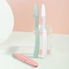 3 PCS Foldable Eyebrow Face Razors Multipurpose Eyebrow Trimmers Shaver Facial Hair Removal for Women view 2