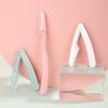 3 PCS Foldable Eyebrow Face Razors Multipurpose Eyebrow Trimmers Shaver Facial Hair Removal for Women view 3