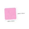 Didiseaon 400pcs Eyelash Glue Cleaning Cloths Professional Wiping Tool for Eyelash Extensions Pink Cotton Wipes for Safe Adhesive Removal Travel-Friendly and Skin-Friendly view 2