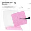 Didiseaon 400pcs Eyelash Glue Cleaning Cloths Professional Wiping Tool for Eyelash Extensions Pink Cotton Wipes for Safe Adhesive Removal Travel-Friendly and Skin-Friendly view 4