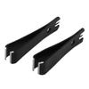 KERDEJAR Mini Fishing Scissors Sea Wire Line Cutter Clip Stainless Steel Nipper Fishing Tackle Tool Fishing Accessories (black - with horizontal stripes) view 3