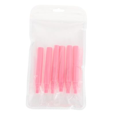Healeved 6pcs Multi-use Silicone Eyebrow Makeup Brush for Girls Ergonomic Blending Tools for Eyebrow and Lip Application Suitable for Skin Types